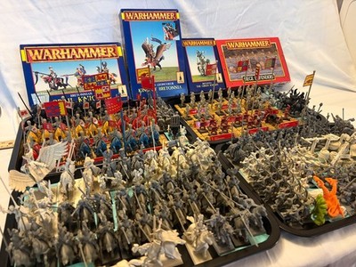 Warhammer Fantasy 4th Ed. 1990s BRETONNIA & EMPIRE: Huge Multi-Listing Metal OOP