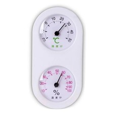 Home Indoor Temperature Humidity Meter Dial Type Thermometer Hygrometer Meter