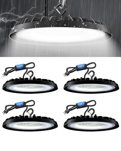 IP66 150W High Bay Led Shop Lights, 5000K Daylight, 21500LM (Eqv. 650W MH/HPS...