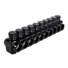 10 Wire Polaris 500 MCM - 4 AWG Insulated Multi-Cable Connector Block