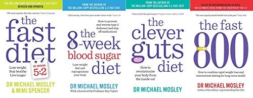 Dr Michael Mosley Collection 4 Book Set, Fast Diet, Fast 800, G | Michael Mosley