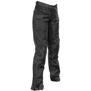 Richa Carolina Ladies Motorbike Motorcycle Leather Trousers Black