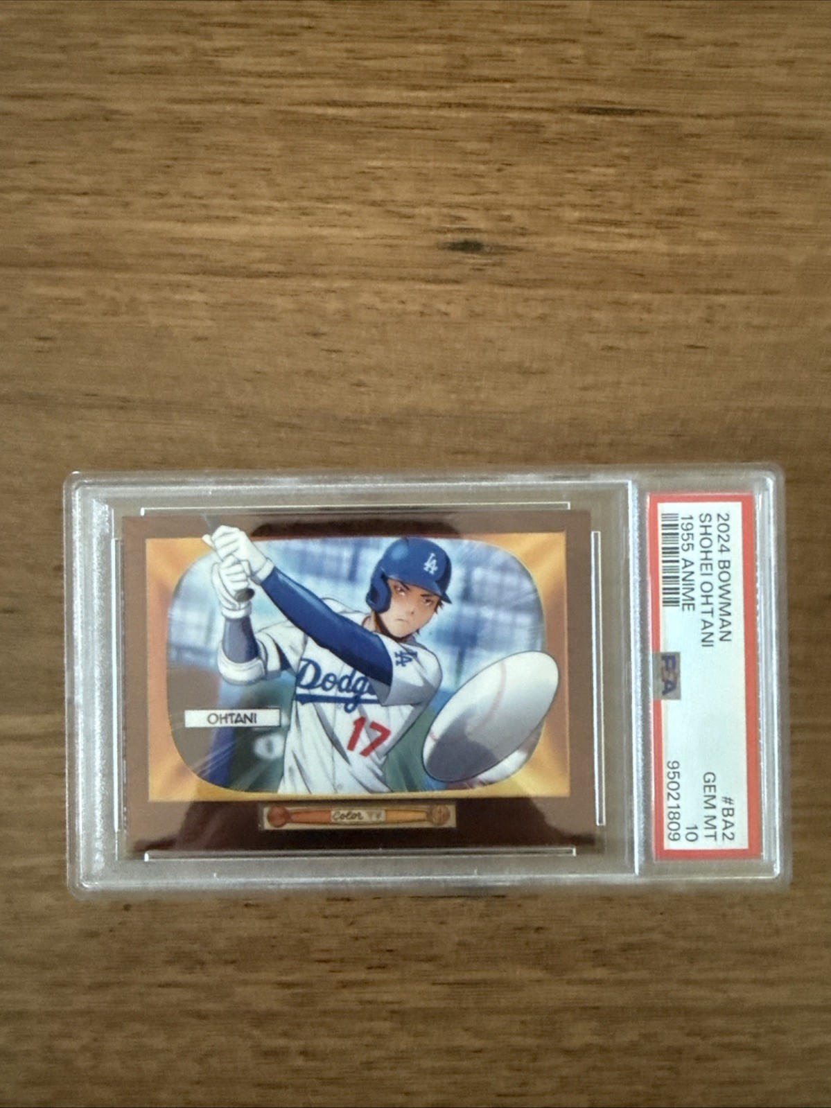 2024 Bowman Shohei Ohtani 1955 Bowman Anime PSA 10 Gem Mint Los Angeles Dodgers