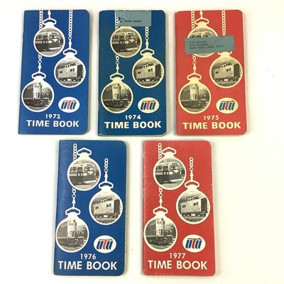 Eisenbahnarbeiterzeit Bücher 5 Stück 1972-77 United Transportation Union