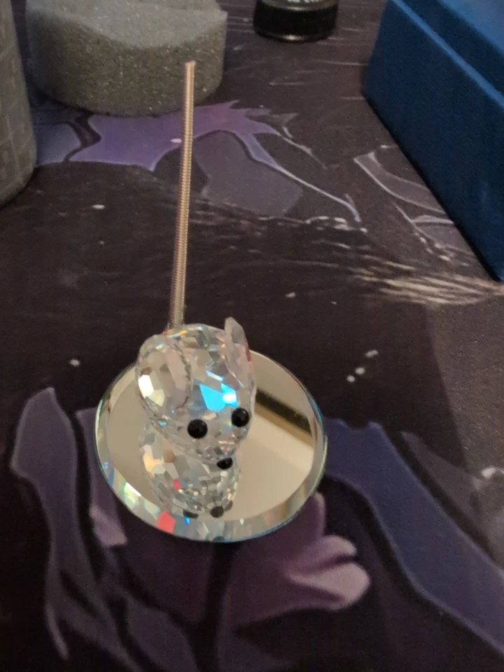 Swarovski Silver Crystal Mouse  7655 NR 23 Boxed  Made in Austria Excellent - Image 2 of 4