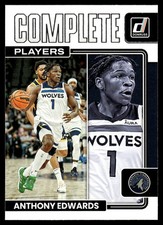 2022-23 Donruss Complete Players #7 Anthony Edwards