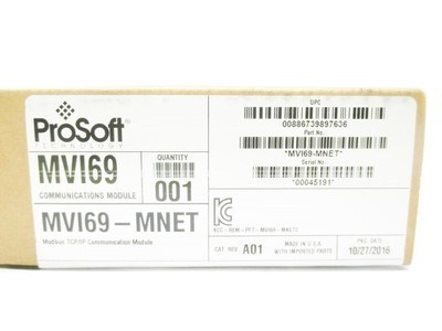 MVI69-MNET NEU ProSoft MVI69MNET Communication Module