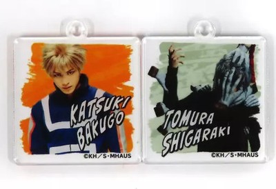 Ryota Kobayashi Katsuki Bakugou acrylic key chain Raita Kisuke Shigara anime cha