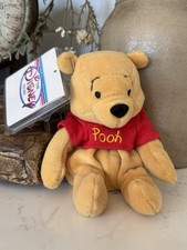 Disney Winnie the Pooh Mini Bean Bag Plush Bear 8 inches