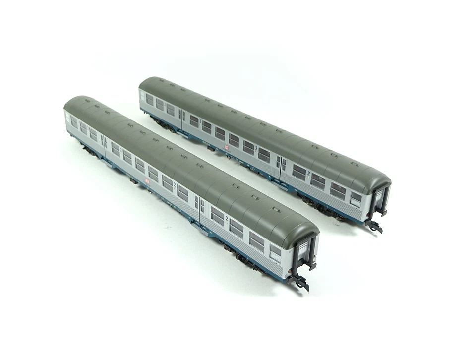 Roco H0 Pesonenwagen Set 2 Nahverkehrswagen Silberling DB AG 6200035 neu OVP - Bild 4 von 4