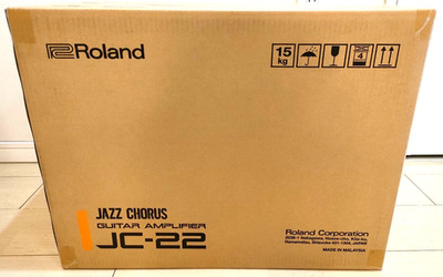 Roland JC-22 Jazz Chorus Kompakter Gitarren-Combo-Verstärker Schwarz Aus...