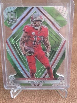2019 Panini Spectra - Mike Evans #14 Neon Green Prizm Die-Cut /30 
