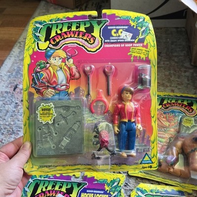 ToyMax Creepy Crawlers Goop-Mandos C.C. Action Figure Set w/ Accessories
