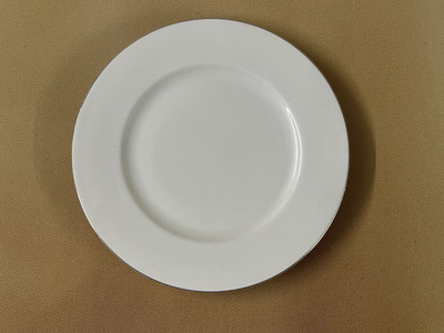 DIBBERN Fine Bone China ''Platin Line''  - (Dessert-) Teller flach 21 cm m. Fahne