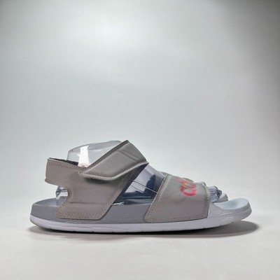 adidas Adilette Grey Blue Casual Comfort Adjustable Sandals FY8166 Men's Size 10