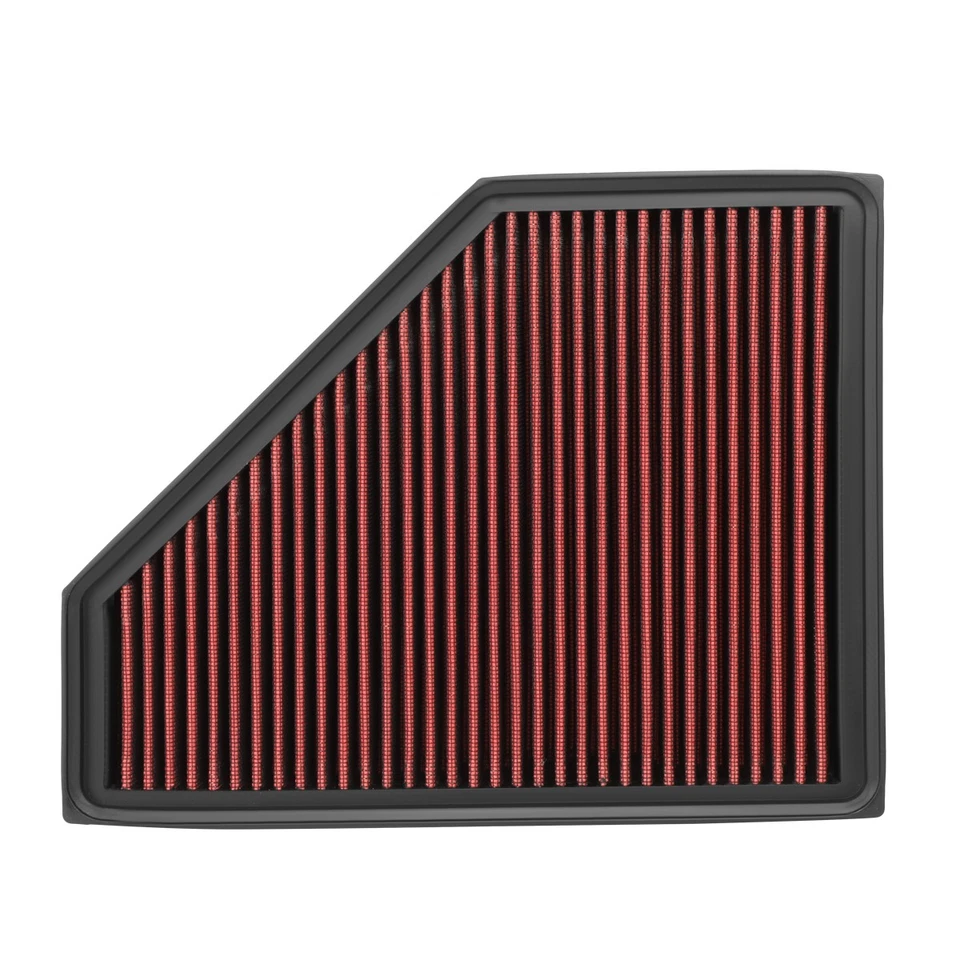 PARA BMW 335D 09-11 3.0L LAVABLE DURADERO PANEL DESPLEGABLE MOTOR AIRE INSTALADORES ROJO Foto 4 de 4