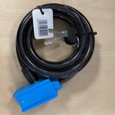 Luma Enduro 7335/150cm x 12mm blau Fahrrad Kettenschloss