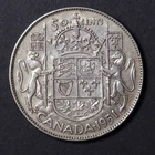 1951 - WIDE DATE - HIGH - Canada 50 fifty cents - LOW COMBINED SHIP - C50-210