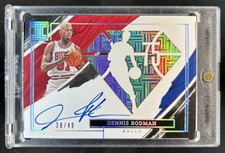 2022-23 Impeccable Dennis Rodman 2021 Basketball NBA 75th Anniversary Auto #/49