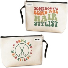 Hair Stylist Cosmetic Bag Gifts for Women Must Multicolor0881