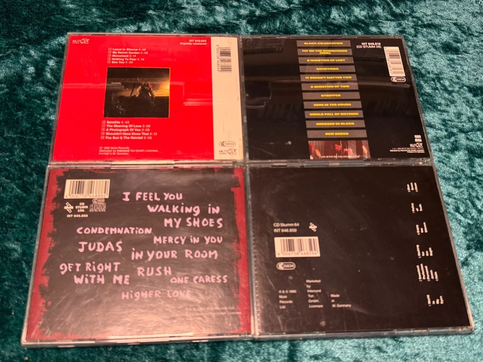 DEPECHE MODE 4 CD´s im Set - A Broken Frame,Violator,Black Celebr.,Songs Of F... - Bild 2 von 2