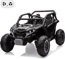 Garvee 24V Ride On Utv for Kids,2 Seater 4WD Electric Truck with Remote Control
