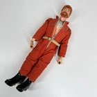 GI Joe ® 1964 12" Action Figure Red Life Like Hair & Beard Orange Jump Suit