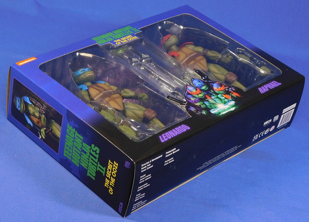 TMNT II SECRET OF THE OOZE 4 NINJA TURTLES SET SEALED | eBay