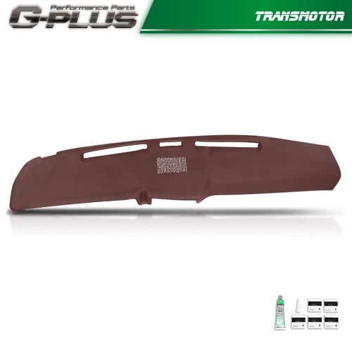 Soft TPE Dash Cover For 80-86 Ford F-100 F-150 F-250 F-350 Bronco Dashboard Red
