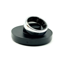 Oura Ring Gen 3 Horizon - Titanium - Size 11 - Silver - HEAVILY SCRATCHED 