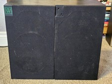 Wharfedale Delta 30 Pair of Bookshelf Loudspeaker Black - WORKING