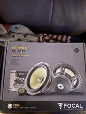 Focal ES 165 KX2 Power 6.5" 2-Way Component Car Speaker Kit 2ohm Version