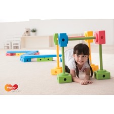 Weplay KM2000 Uniwersalny zestaw tras motorycznych A, kolorowy, 114 sztuk (1 zestaw)