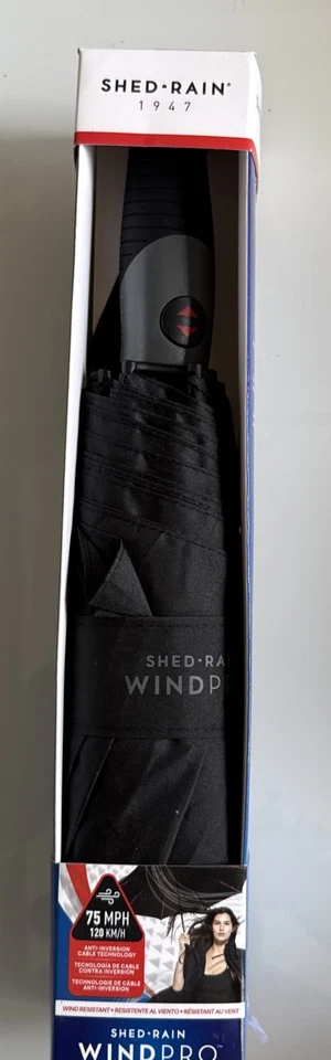 Paraguas Shedrain Windpro 75 mph Shed Rain 1947 nuevo Foto 2 de 4