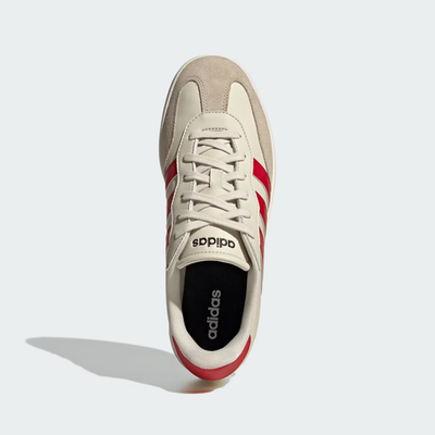 NEW adidas Barreda Shoes JR1319 White Red Mens Sz 10 | eBay display picture 1