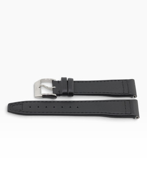 IWC Black Calf Leather Strap EasX Change for 41mm Pilot (20/18) w Buckle NEW OEM
