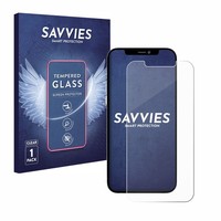 Savvies Schutzglas FüR Apple Iphone 12 Pro Max Echt Glas Panzer Display 9H