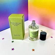 BEAUTY PIE BRAZILIAN EAU DE PARFUM BRAZILIAN LIME, FIG LEAVES & TEA NIB 1.69 Oz