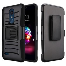 Funda GSA Soporte para LG K30, K10 (2018) Harmony NEGRO