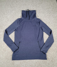 Under Armour Sweatshirt Womens Medium Long Sleeve Cowl Neck Thumb Hole Pockets