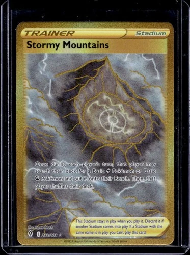 2021 Pokemon SWSH Evolving Skies Stormy Mountains #232/203