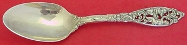 Labors of Cupid by Dominick and Haff Sterling Silver Serving Spoon 8 5/8" - Image 2 of 4