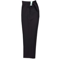 Womens Trousers Ladies Half Elasticated Stretch Waist Work Office Pants Pack 2