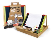 Jeujura Reversible Drawing Board (blackboard/whiteboard) With Wooden Frame [f... Jeujura Reversible Drawing Board (blackboard/whiteboard) With Wooden Frame [f...