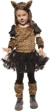 Rubie's Costume Leopardo Leopardina con Tutù Vestito Carnevale per Bambina Bimba