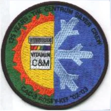 4" NAVY VP-10 CAC-3 CENTRUM EMBROIDERED PATCH