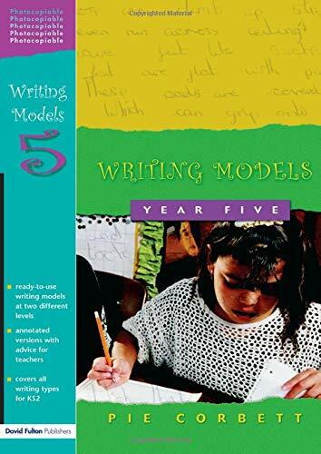 Writing Models Year 5-Pie Corbett