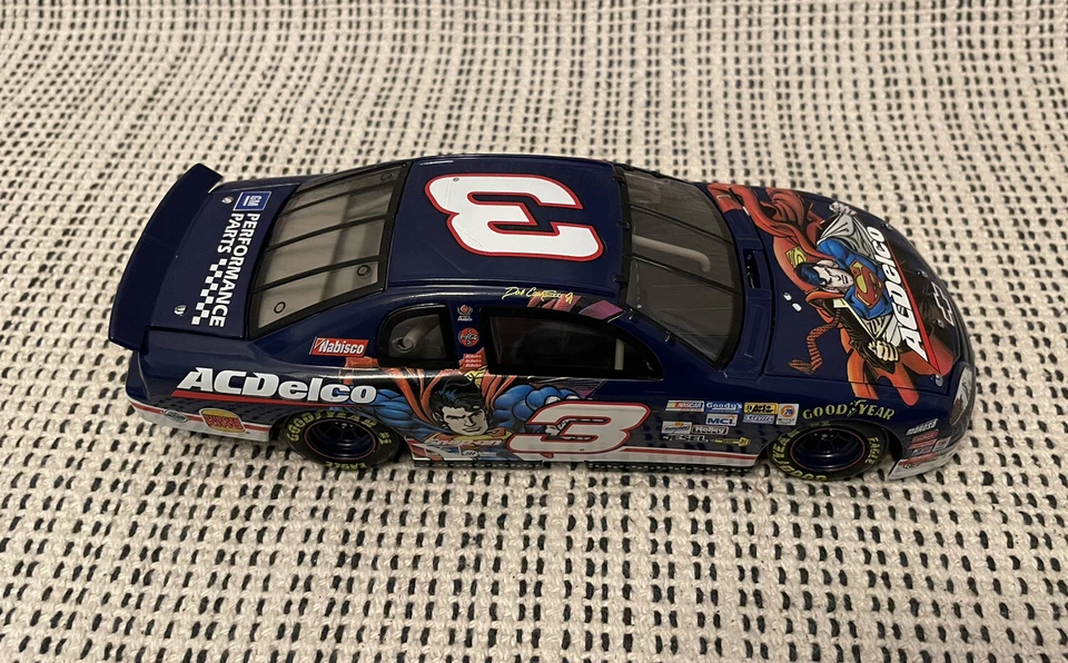 Dale Earnhardt Jr #3 ACDelco Superman 1999 Monte Carlo 1:24 Scale Stock NASCAR - Image 4 of 4