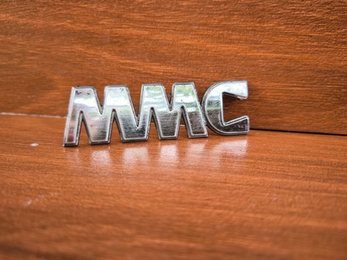 MMC emblem Badge fit Mitsubishi Galant Lancer Pajero Mirage 83X25mm P/N MB594684 - Picture 10 of 11