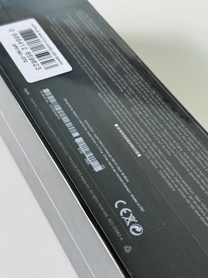 NEU OVP | Apple Watch Series 2 Nike+ | 38mm | Space Gray Aluminum | Sport Band - Bild 4 von 4